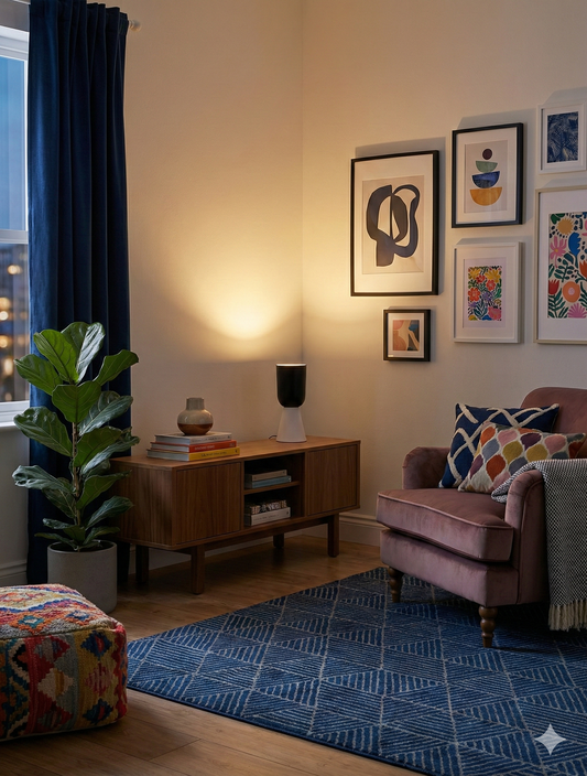 Indirect Uplight Table Lamp