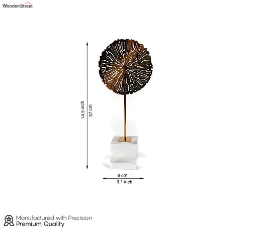 Blossom Radiance Table Decor Gold