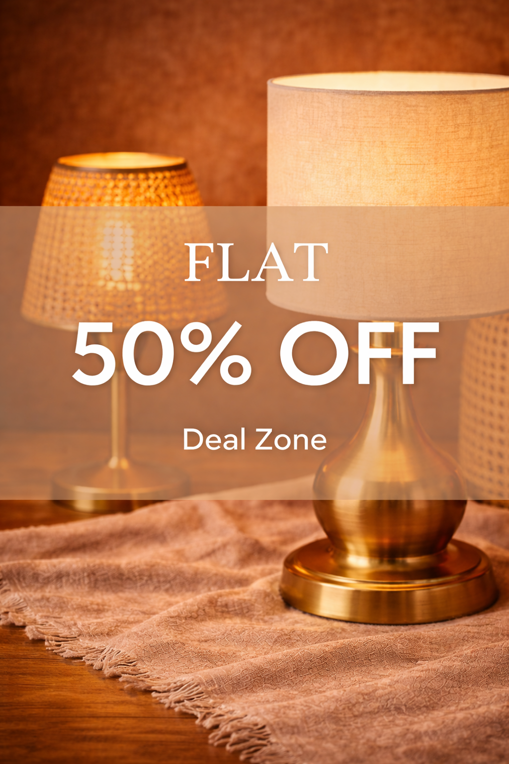 Flat 50% Off