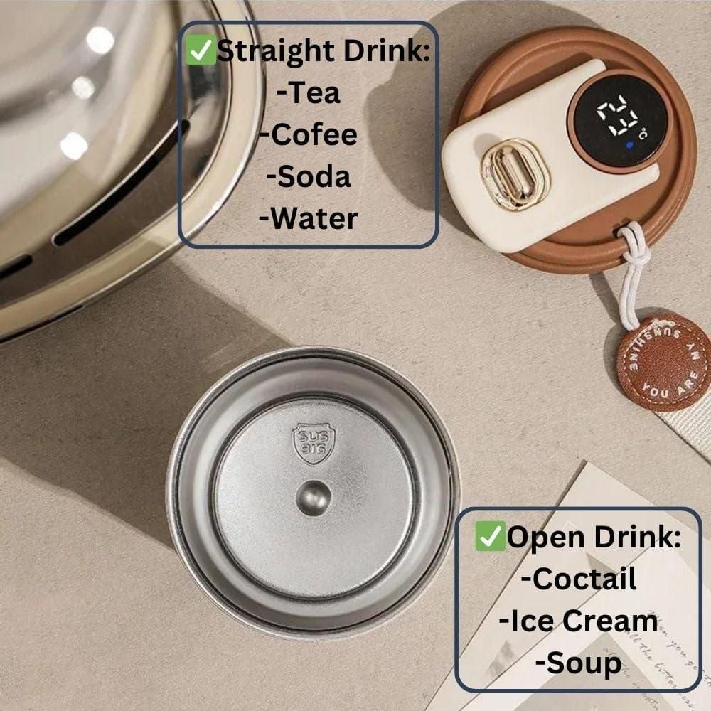 Coffee mug with various drink options