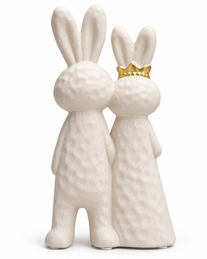 Vows Ceramic Rabbit Couple