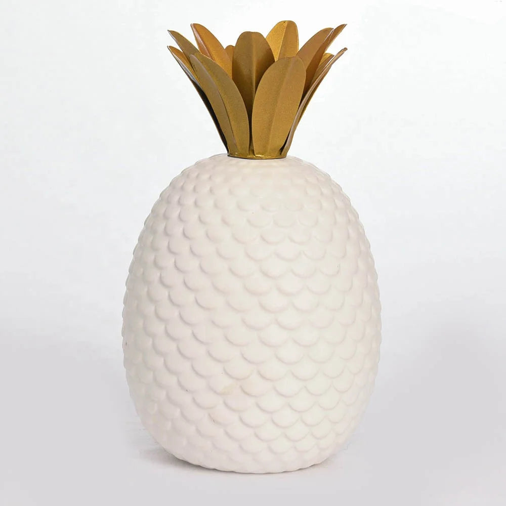 Pineapple Figurine Contemporary Ceramic 14.5x14.5x24cm