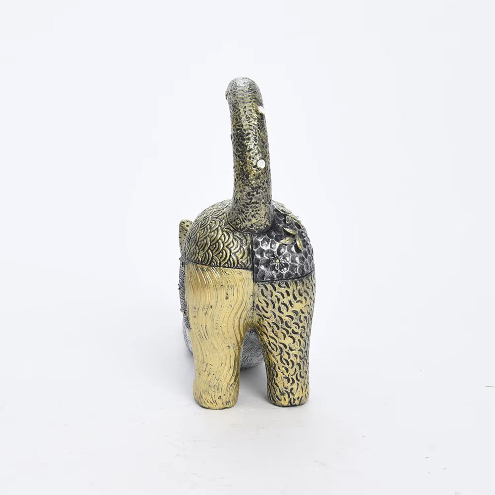 Cat Figurine Art Deco Resin 23.5x8.8x20.5cm HX05S310
