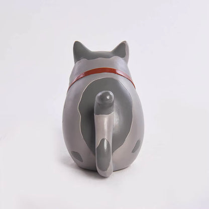Cat Figurine Modern Resin 10.6x10.3x13.3cm AX04S037