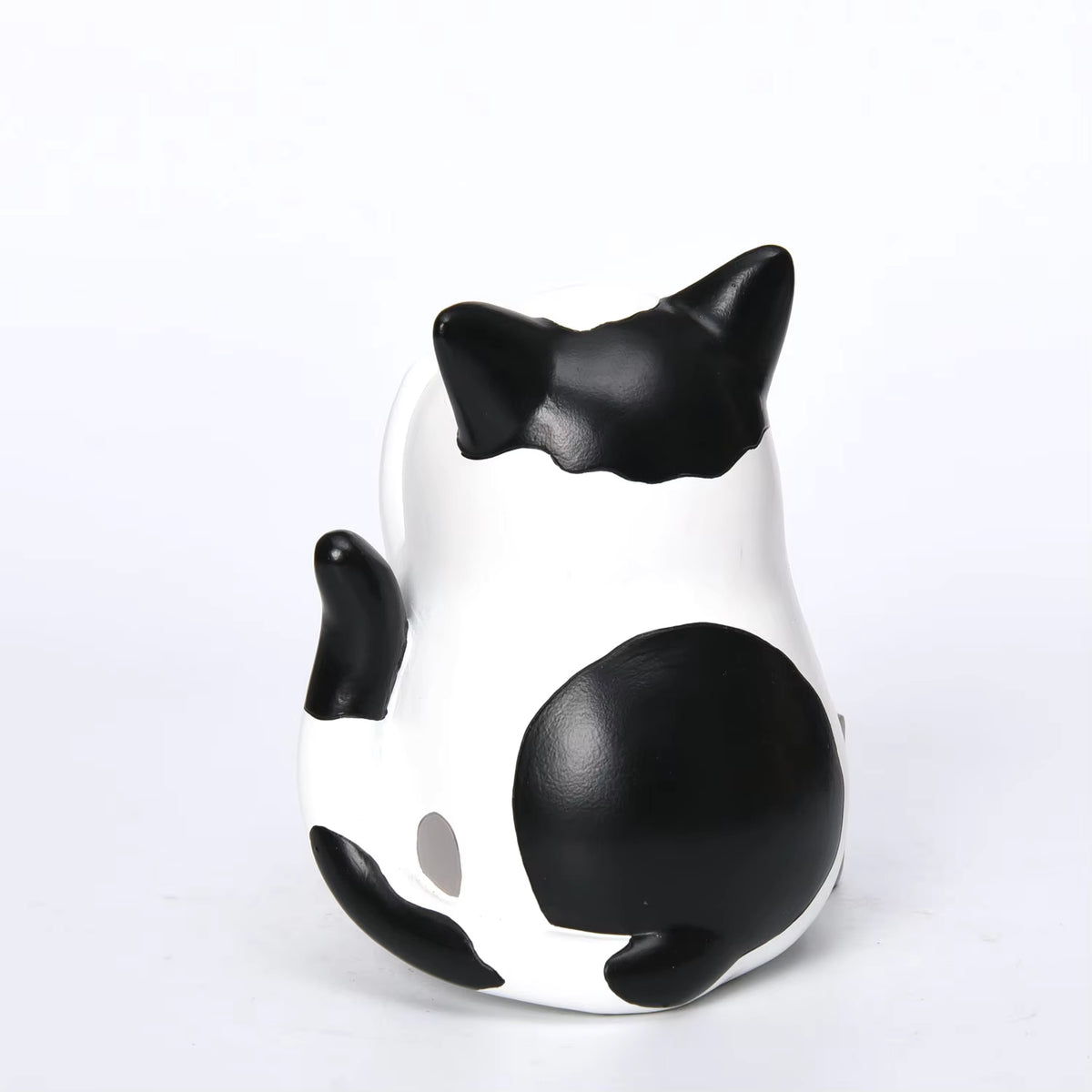 Cat Figurine Modern Resin 11x10x15.6cm AX04S034