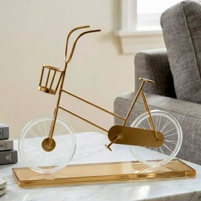 Cycle Figurine Modern Metal Art Decor