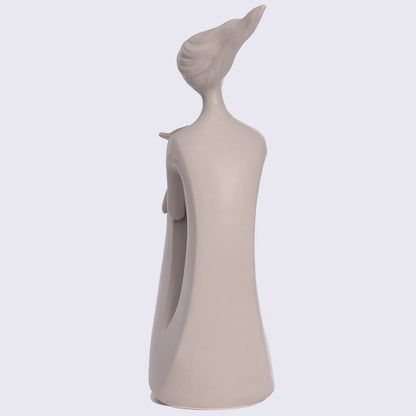 Lady Figurine Modern Porcelain 12x8.3x26.5cm BD81F204260
